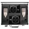 Neumann TLM 103 Stereo Set mikrofony studyjne z uchwytami elastycznymi EA1 + walizka aluminiowa, kolor niklowy