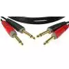 Klotz AT JJ 0600 kabel 2x TS / 2x TS  6m