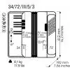 Weltmeister Achat 72 34/72/III/5/3 akordeon