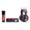 Focusrite Scarlett Solo Studio Pack kompletny zestaw nagraniowy - karta dźwiękowa Scarlett Solo + mikrofon studyjny CM25 + słuchawki HP60 Focusrite Scarlett Solo Studio Pack kompletny zestaw nagraniowy - karta dźwiękowa Scarlett Solo + mikrofon studyjny CM25 + słuchawki HP60