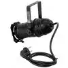 Eurolite LED PAR-16 3200K 3x3W Spot black -  reflektor LED
