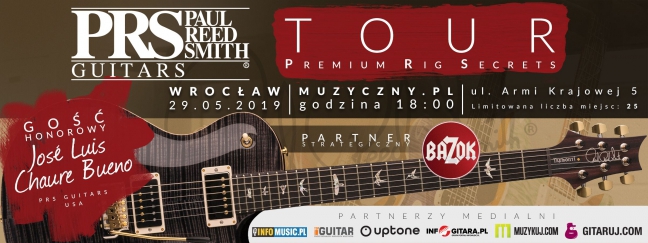 PRS Premium Rig Secrets Tour w Muzyczny.pl!