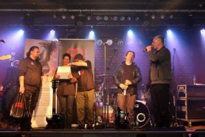 Rozdanie nagrd podczas Finau Wrocawskiego Festiwalu Form Muzycznych