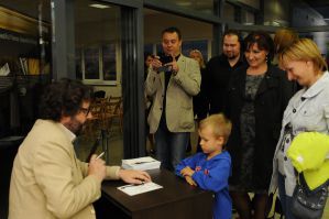 Grzegorz Turnau i Krzysztof Pajk - prezentacja Yamahy w nowej siedzibie naszej firmy