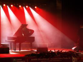 Waldemar Malicki w Centrum Kultury i Sportu w Trzebnicy