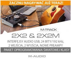 M-Track 2X2 i M-Track 2X2M ju w Muzycznym!