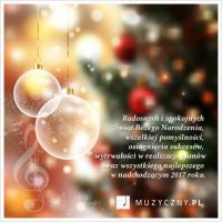 Szczliwych wit Boego Narodzenia i duo radzoci w nadchodzcym roku!