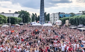 TW AUDiO na wrocawskiej strefie kibica! 