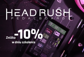 Warsztaty z Headrush Pedalboard w sklepie MOstrowski