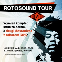 Wymie bezpatnie sturny z Rotosound Tour! 