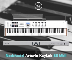 Arturia KeyLab 88 MkII - Nowej generacji hybrydowy kontroler MIDI