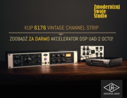 Kup 6176 Vintage Channel Strip i zyskaj za darmo DSP UAD-2 OCTO 