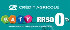 Zimowe raty w Credit Agricole