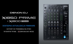 Nowa aktualizacja do mikserw Denon Prime DJ X1850 i X1850