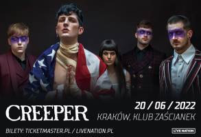 Zespół Creeper zagra w Polsce!