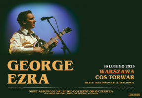 George Ezra ogłasza europejską trasę koncertową
