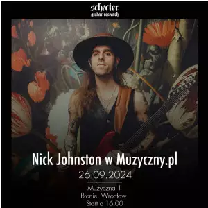 Warsztaty gitarowe z Nickiem Johnstonem w Muzyczny.pl!