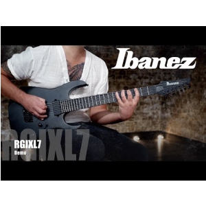 Ibanez Iron Label RGIXL7-BKF Black Flat