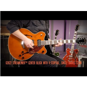 Gretsch G2622 Streamliner Center Block V-Stoptail Single Barrel Stain gitara elektryczna